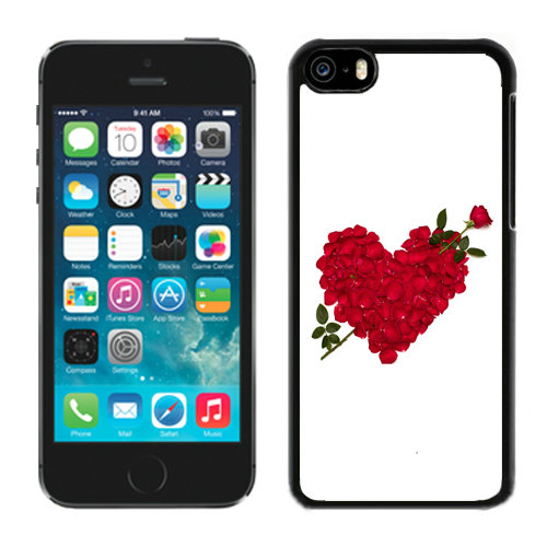 Valentine Rose Love iPhone 5C Cases CKF